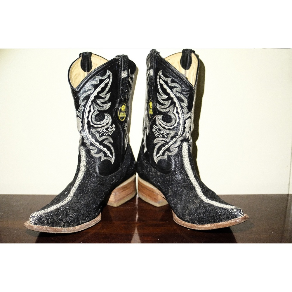 Linea de Oro Cowboy Ankle Boot (Made in Mexico)